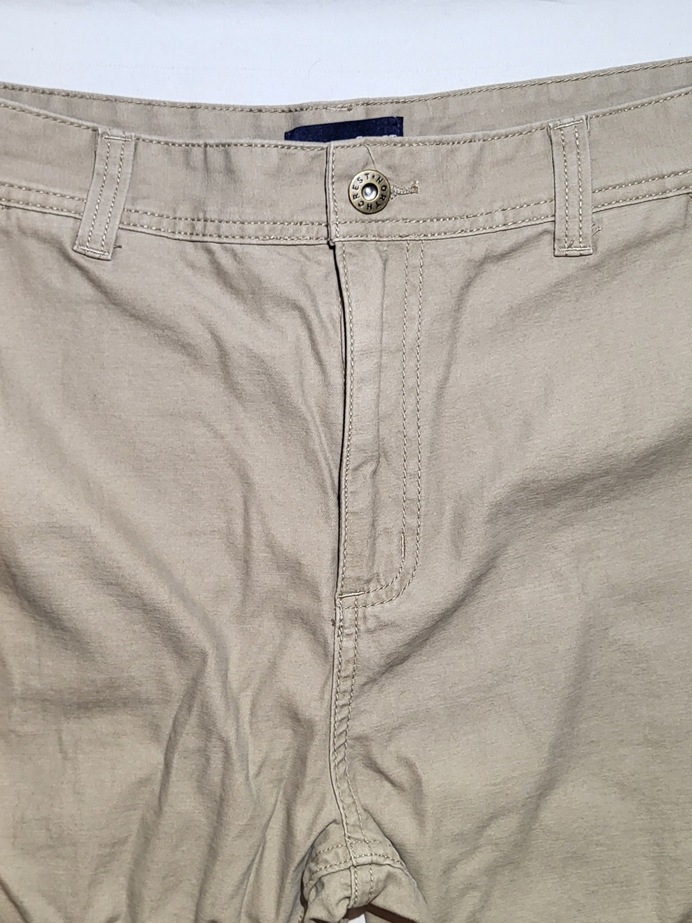 Northcrest Men's Khaki Cargo Pants
